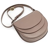 Kattee Leather Crossbody Bags for Women Purse, Small Travel Cross Body Shoulder Bags Purses for Women Trendy Designer Handbag