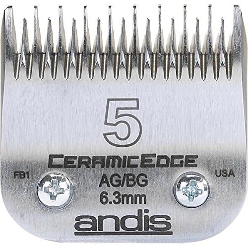Andis Stainless Steel Pro Quality Grooming Ceramic Edge Clipper Blades