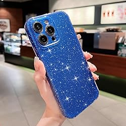 Finyosee Compatible with iPhone 15 Pro Glitter Neon