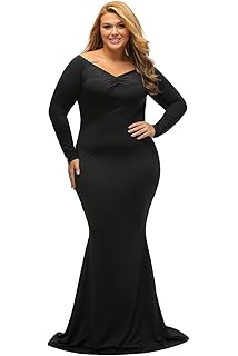 fishtail dress plus size
