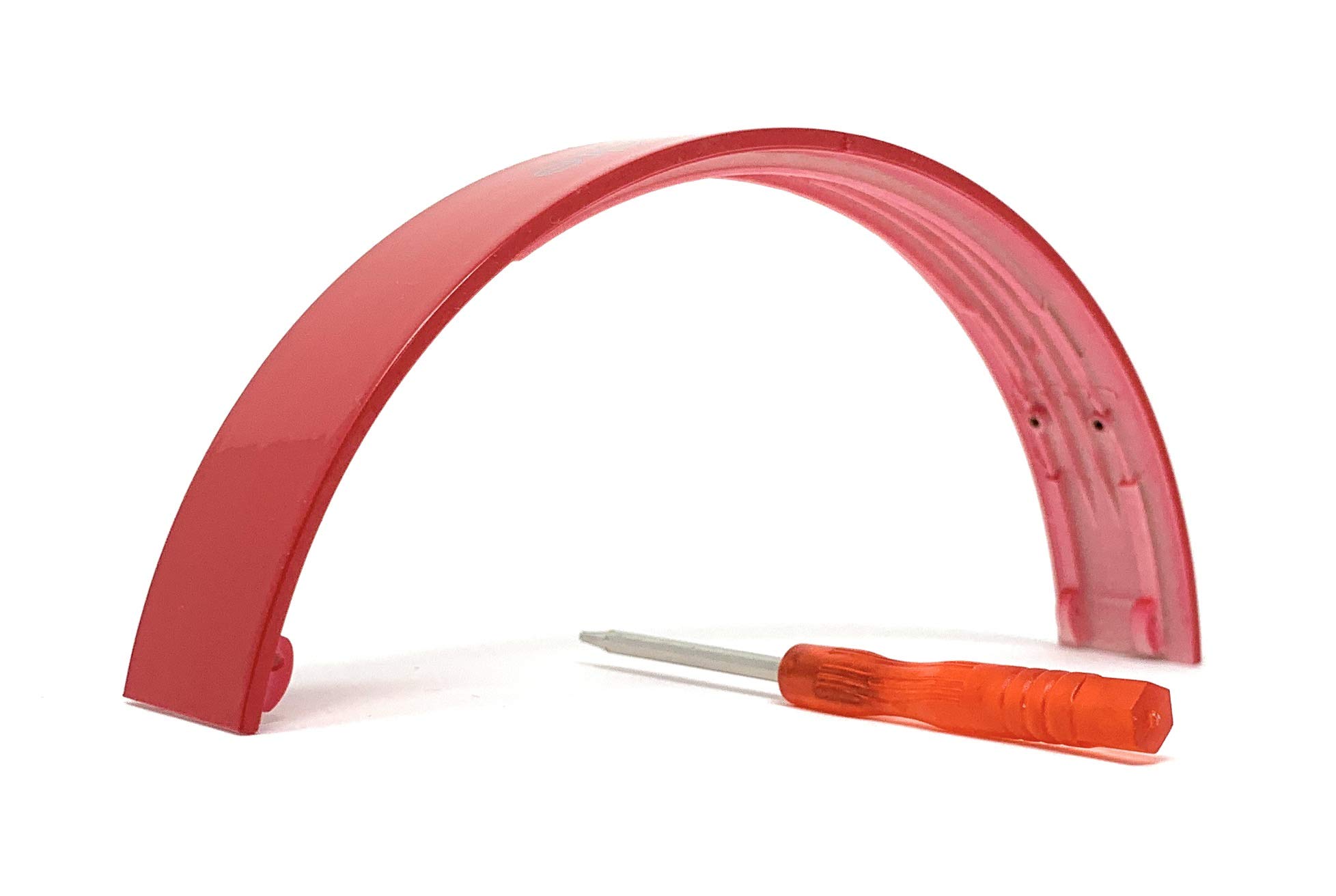 Replacement Top Headband Repair parts for Beats by Dr. Dre Solo HD Wired Headphones Solo1 wired (Red)