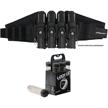 Pack Paintball Crâne Noir Pack Bunkerkings Fly2 - Harnais Avec Pods 5+8