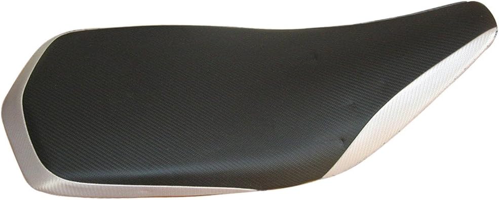 VPS Seat Cover Compatible With Yamaha Raptor 50 80 90 Black White Seat Cover