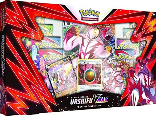 Pokemon | Urshifu Single Strike Vmax Premium Box | Card Game | Ages 6+ | 2  Players | 10+ Minutes Playing Time | Amazon Exclusive price in Saudi Arabia  | Amazon Saudi Arabia