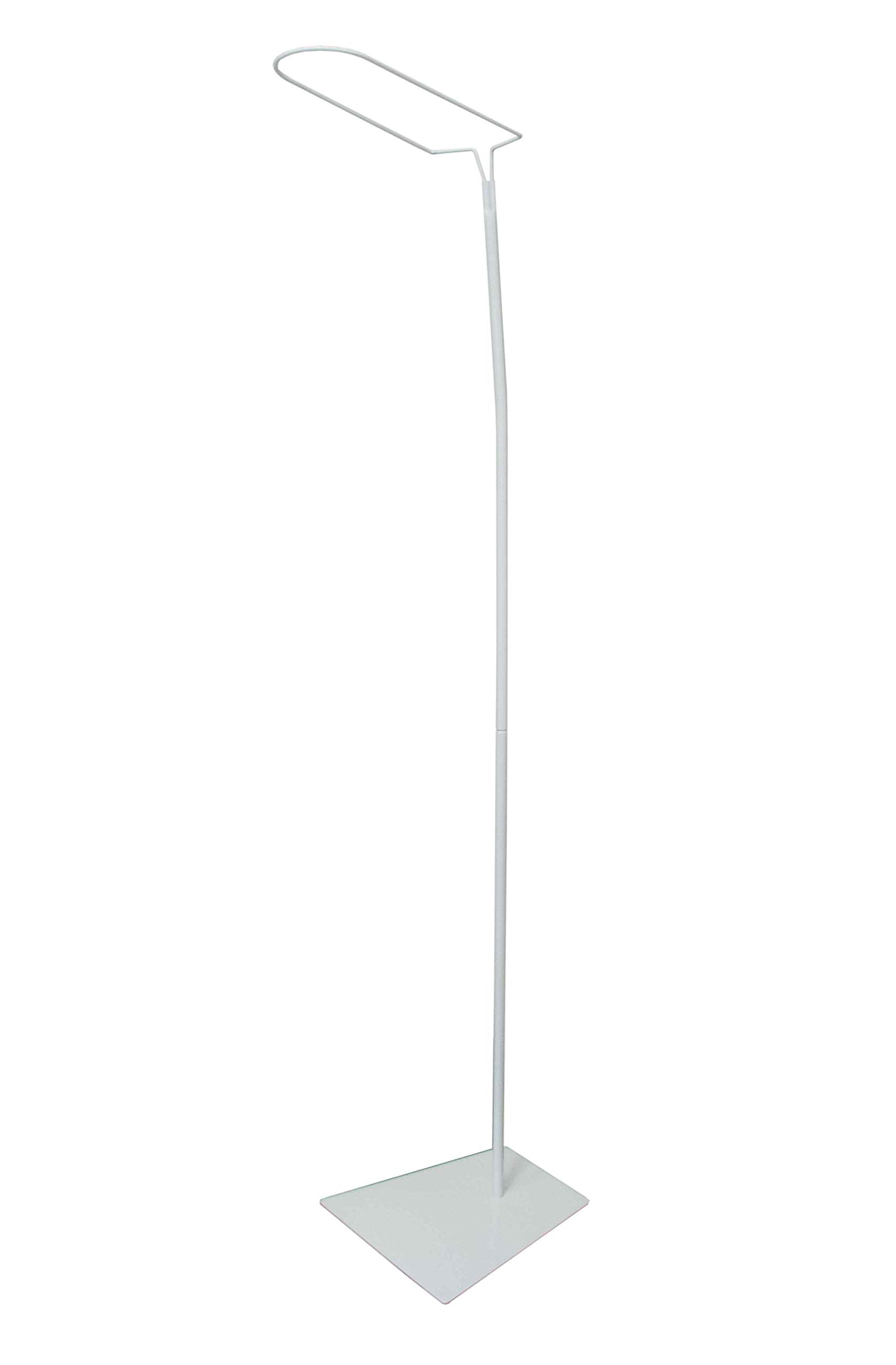 PMP Arrow on Base for Bed Height 152 cm Diameter 32 cm White
