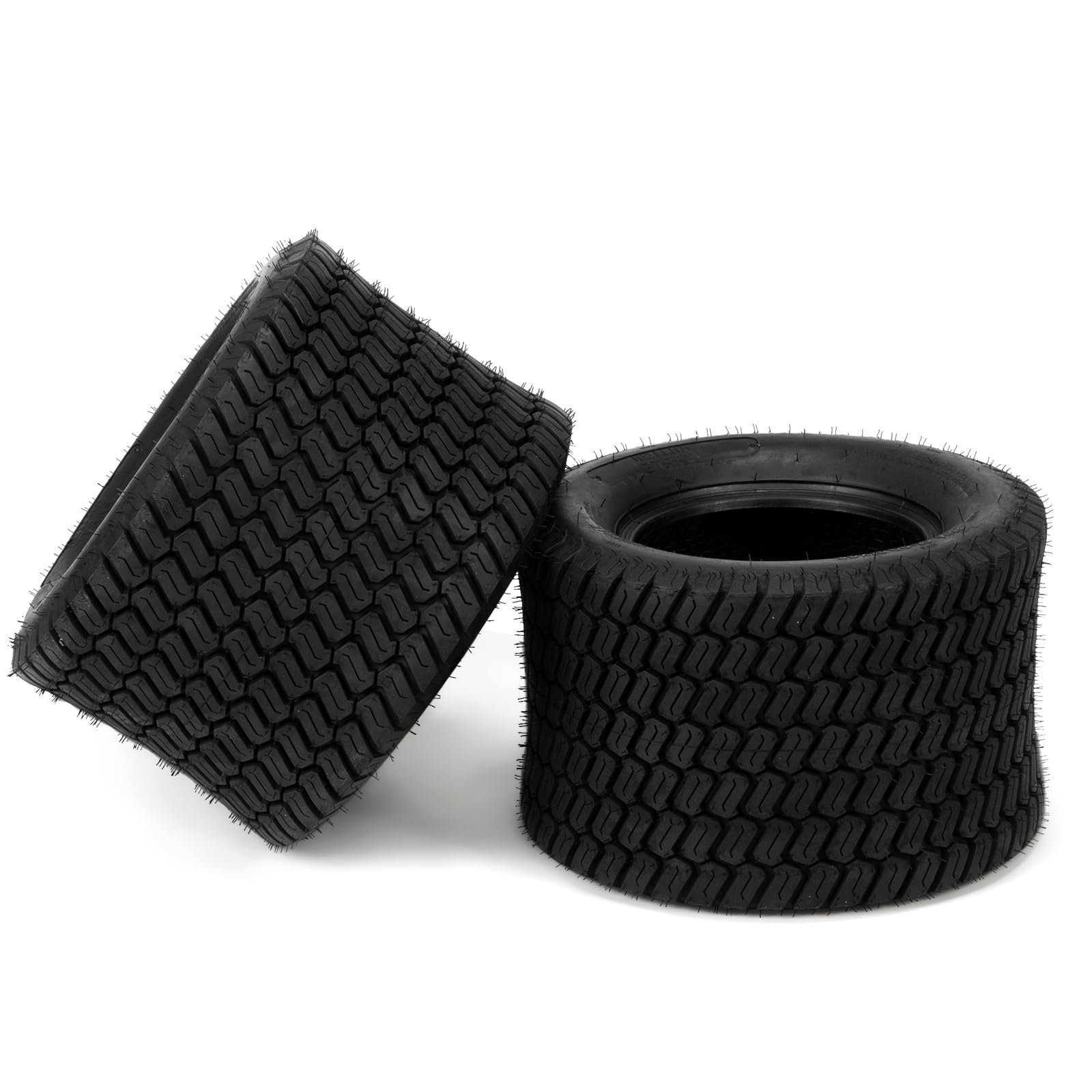 MOTOOS Set of 2 20x12.00-10 Lawn Mower Tire 20/12.00/10 Tires Garden Tires Tubeless 20 12.00-10 4PR Image