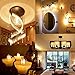 Vintage Edison Led Bulb, Dimmable 4W ST64 Antique Led Bulb Squirrel Cage Filament Light for Decorate Home, E26, 2200K, Clear Glass
