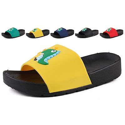 CINDEAR Kids Cartoon Slide Sandals, Non-Slip Summer Kuwait