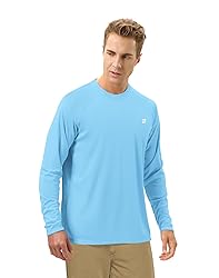 Roadbox Mens UPF 50+ Long Sleeve SPF Diving Rash