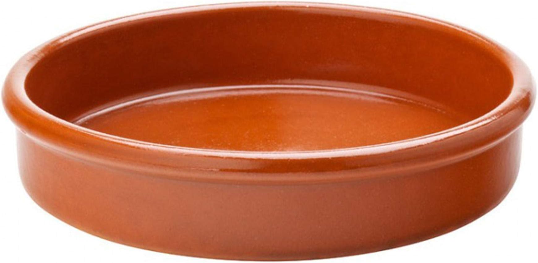 Spanish Classic Terracotta Cazuela Dish with handles 15cm