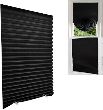 Maritown Temporary Blinds No Drill Stick on Light Filtering Privacy