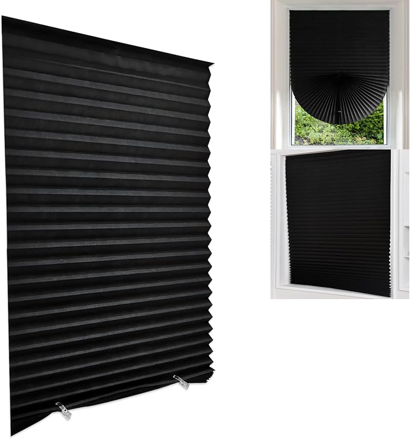 Maritown Temporary Blinds No Drill Stick on Light Filtering Privacy