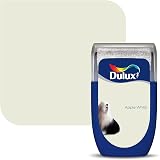 Dulux Walls & Ceilings Tester Paint Apple White 30 ml Water Based Easy to Apply