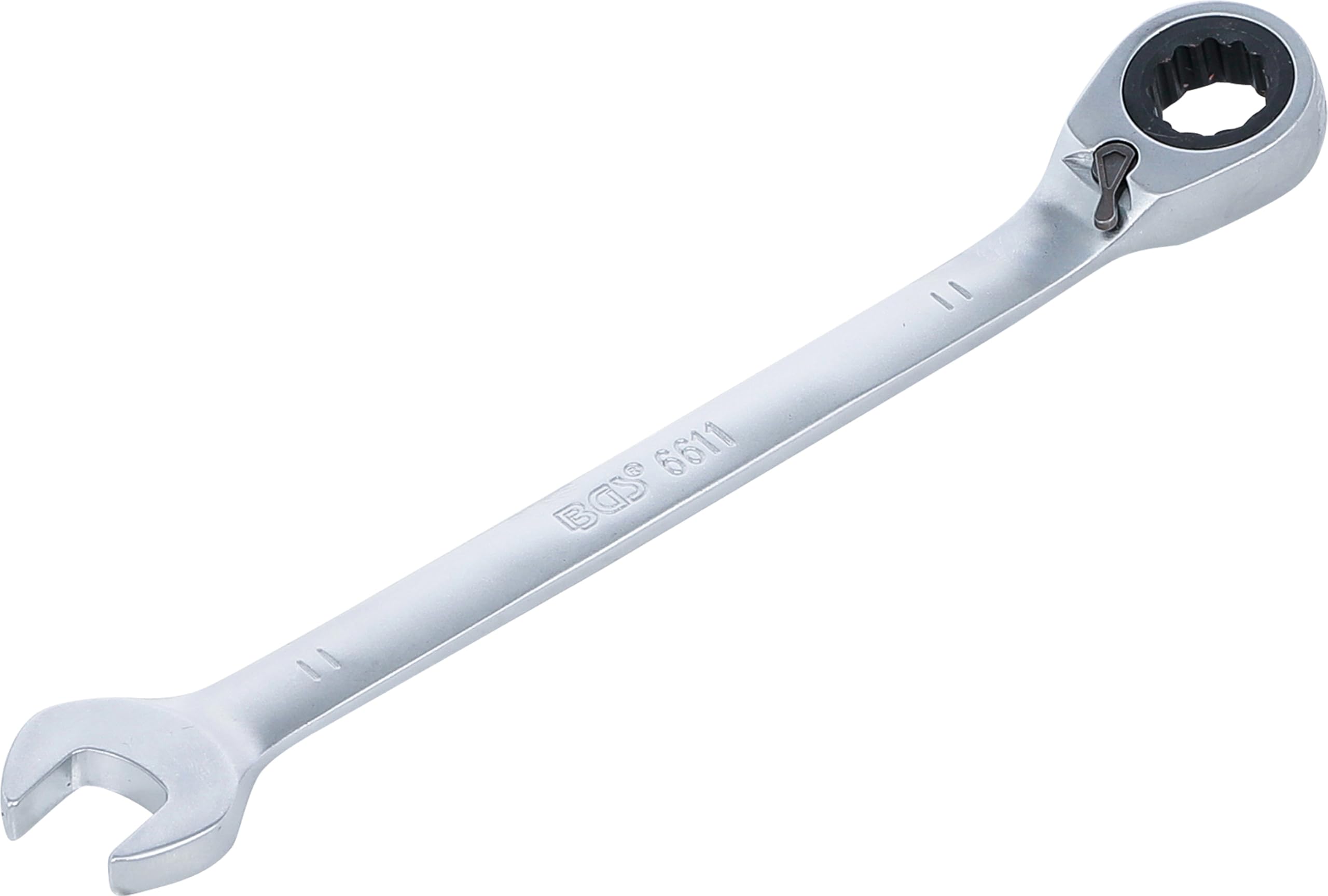 BGS 6611 | Ratchet Combination Wrench | reversible | 11 mm