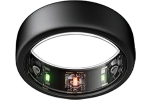 Oura Ring Gen3 Horizon - Stealth - Size 10 - Smart Ring - Size First with Oura Ring Gen3 Sizing Kit - Sleep Tracking Wearable - Heart Rate - Fitness Tracker - 5-7 Days Battery Life