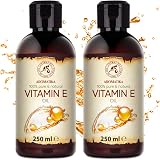 AROMATIKA Vitamin E Oil Set 2x250ml Natural Oil Face Hair Nails Lips view 2