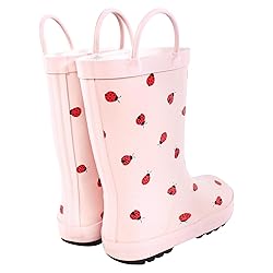 Hudson Baby Kids Rain Boots, Ladybugs, 8 US Unisex
