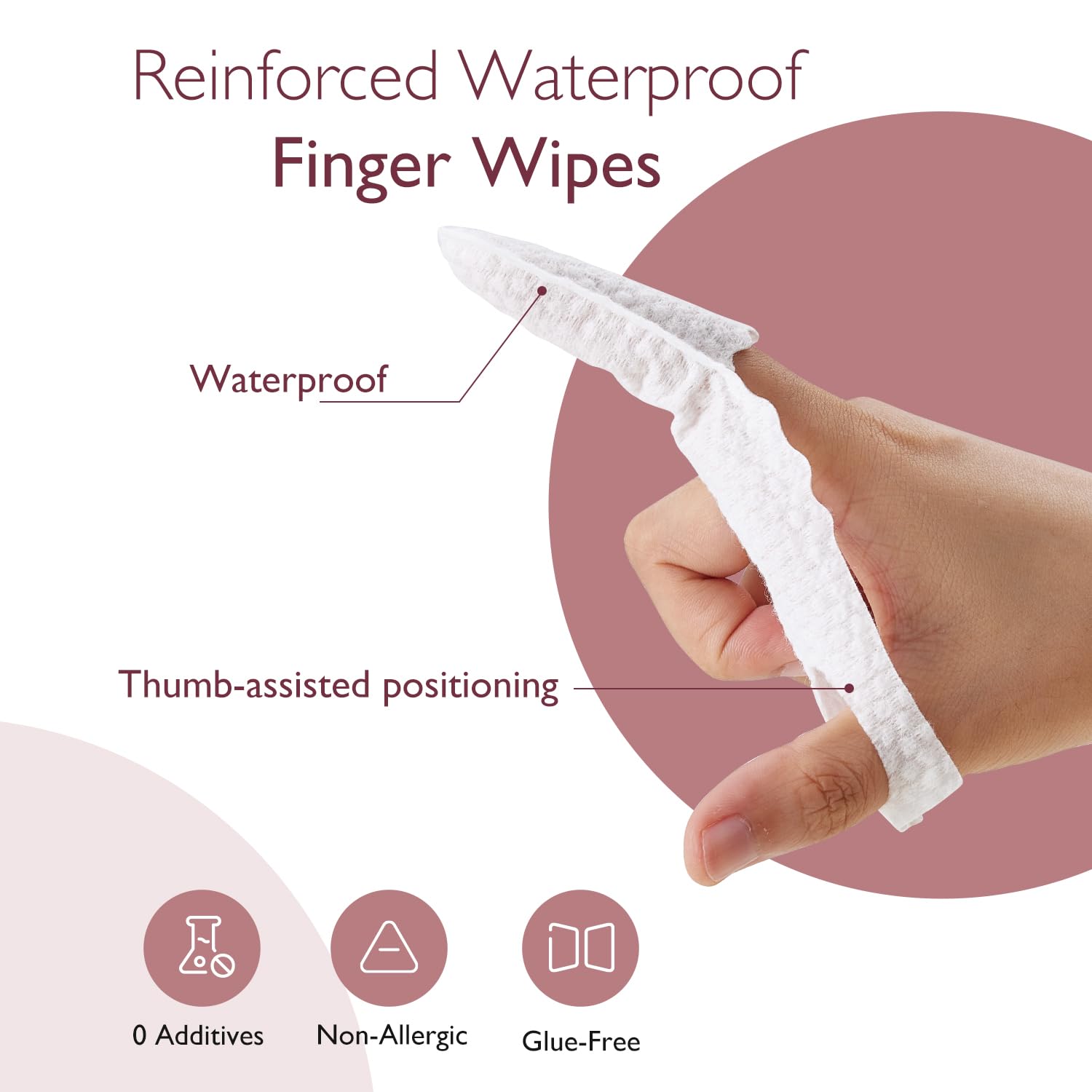 Momcozy Baby Finger Toothbrush, Wipes Toothbrush, Tongue Cleaner & Gum Wipes - 30 Count