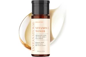 InstaNatural Vitamin C Face Toner, Brightens, Balances pH and Reduces Signs of Aging, Fine Lines and Wrinkles, with Witch Hazel, Lavender and Geranium Oils, 4 Fl Oz