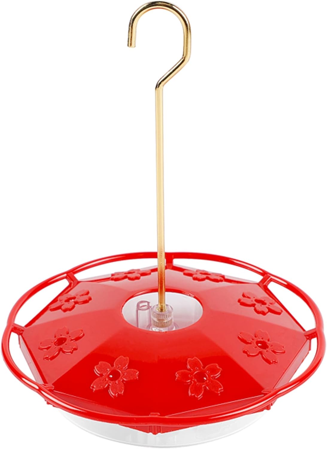 Backyard Birding & Wildlife - Juegoal 12 oz Hanging Hummingbird Feeder with 8 Feeding Ports