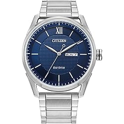 Citizen Eco-Drive Corso Quartz Men's Watch, Stainless Steel