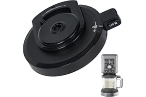 Outer Bowl Lid Replacement Compatible with Ninja Creami Deluxe NC500 Series Ice Cream Makers Machine, Replacement Cover Lid f