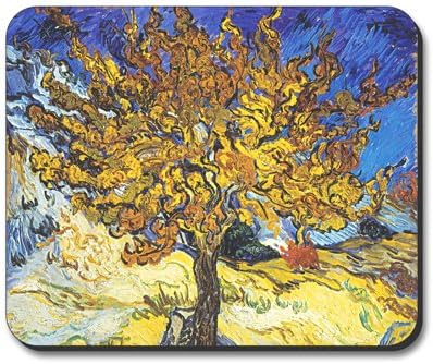 Van Gogh - Mulberry Tree Mouse Pad - by Art Plates