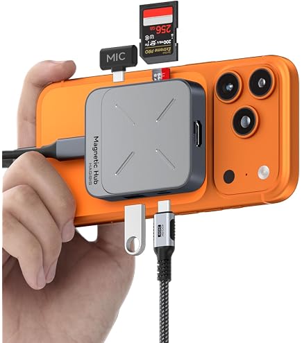 Amazon.com: ZIKE USB-C iPhone Hub, 4-in-1 Type-C Adapter for Data