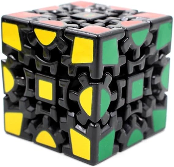 Magic Cube 3X3 V1 Gear, Black