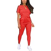 BNGPIKLY Women's 2 Piece Outfits Sweatsuit Summer Workout Striped Short Sleeve Long Sweatpants Casual Jogging Lounge Set