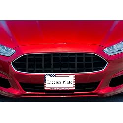 oFloral in God We Trust Aluminum Alloy License