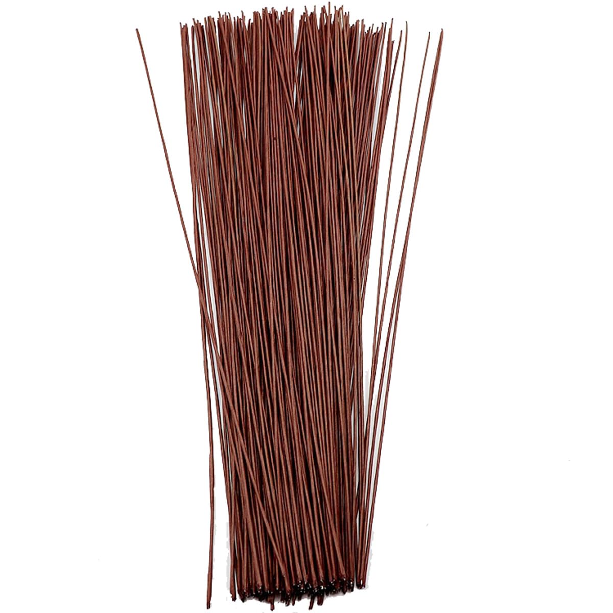 Photo 1 of 100 Pieces 18 Gauge Floral Wire Stems Floral Paper Wrapped Wire Stems DIY Bouquet Making Stems Artificial Flower Stems for Crafts Bouquet Wreath Making, Coffee