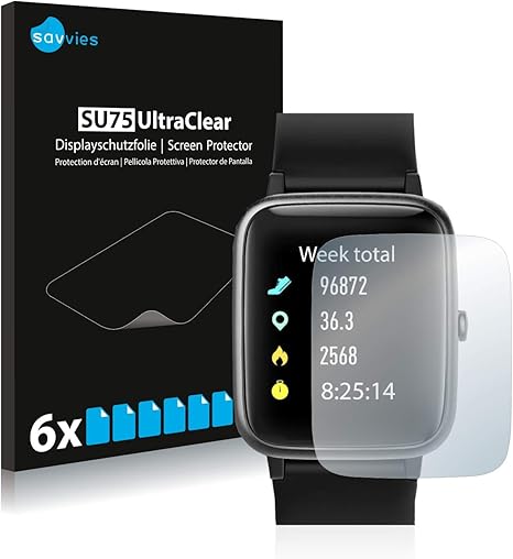 savvies Protector Pantalla Compatible con Yonmig Fitness Tracker ...