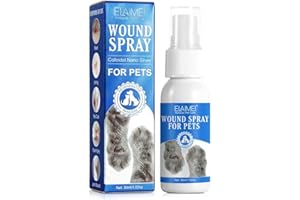 Pet Wound Care Spray 30ml Quickly Stops Bleeding, Reduces Secondary Infection, Protects Scratches For Scrapes Wounds Or Used 