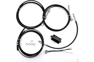 QHHR NFR0013 Nylon Fuel Line Replacement Kit Compatible With 1988 1989 1990 1991 1992 1993 1994 1995 1996 1997 Chevrolet GMC Gas Trucks