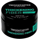 TRENDSTARTER - THICKENING FIBER (4oz) - Medium Hold - Matte Finish - Premium Hair Thickening Clay Pomade - Water-Based - All-Day Hold Styling Product