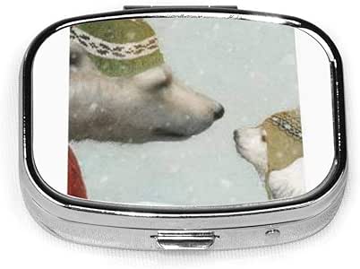 Pastillero cuadrado de moda Bolsa de almacenamiento de medicamentos