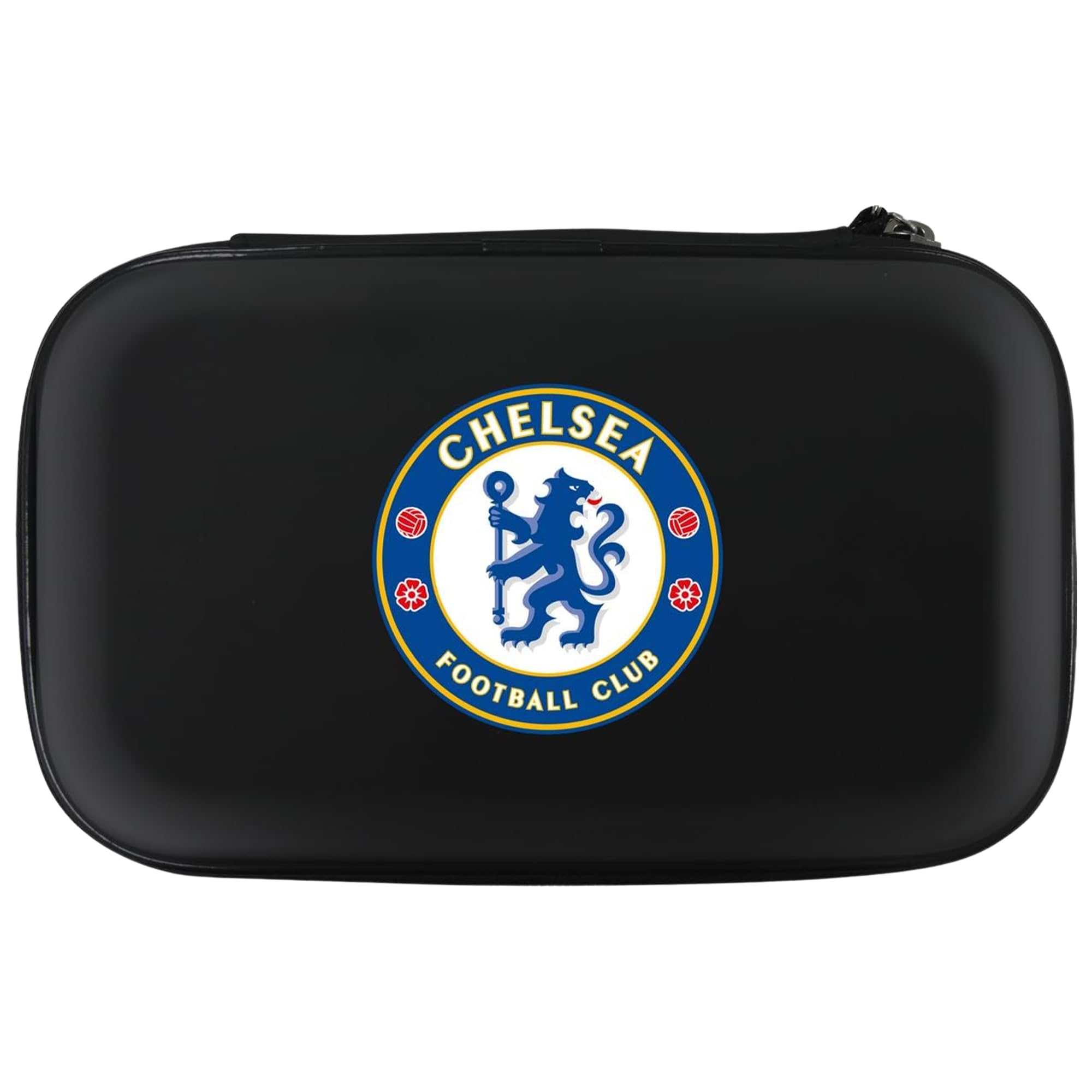 FOCO Officially Licensed Chelsea Football Club Darts Case The Blues Storage Wallet, Crest Logo (W456)