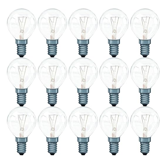 16 x Paulmann Glühbirne Tropfenlampe 40W E14 Klar Glühlampe 40 Watt Glühbirnen Glühlampen 117.40 warmweiß dimmbar