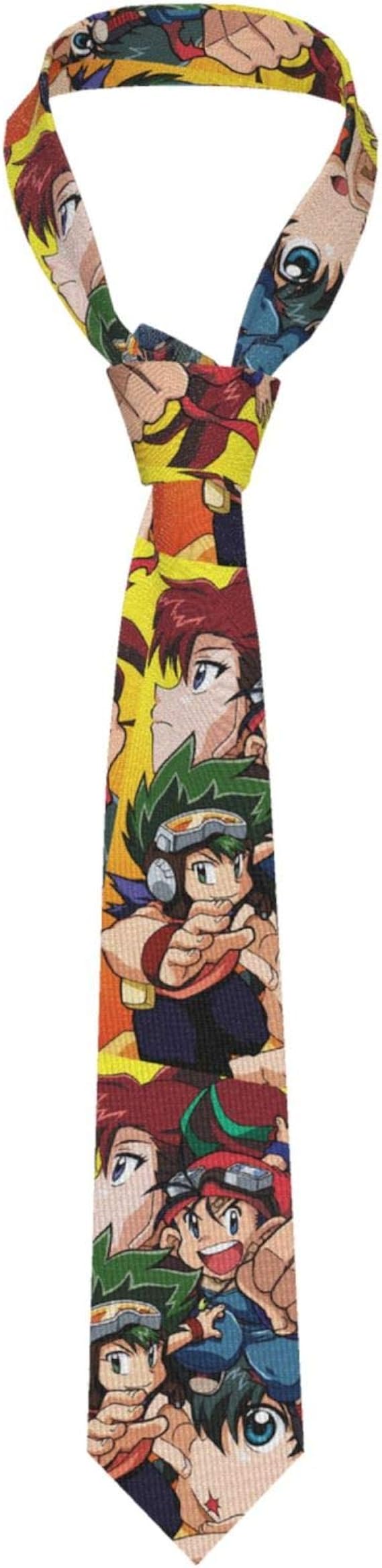 Amazon Co Jp Necktie 爆走兄弟let S Go 2 ネクタイ メンズ おしゃれ ビジネス レジャーネクタイ結婚式 就活 入学式 プレゼント 服 ファッション小物