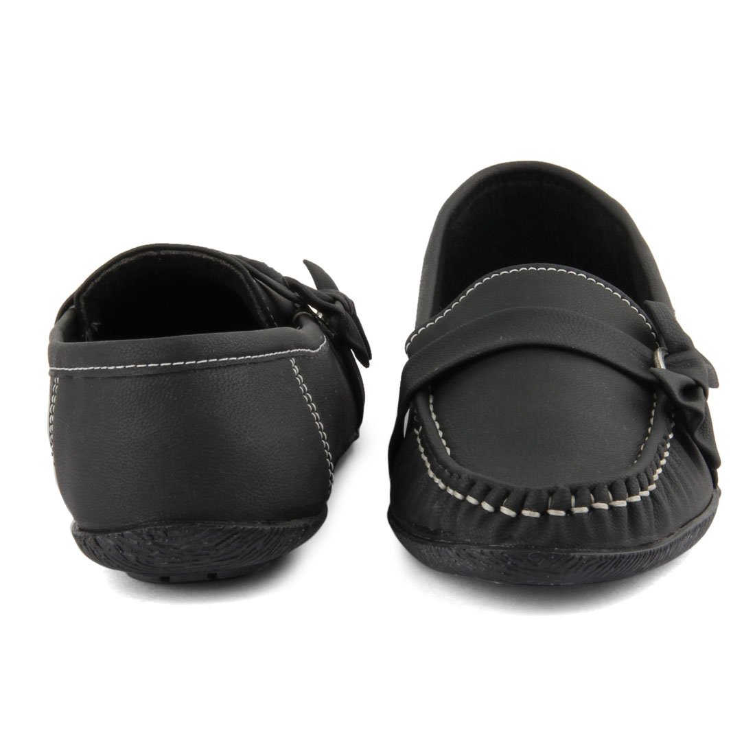 tashi women's leather loafers (eu 36,red)