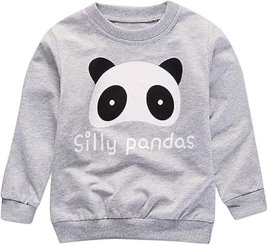 kids panda sweatshirt
