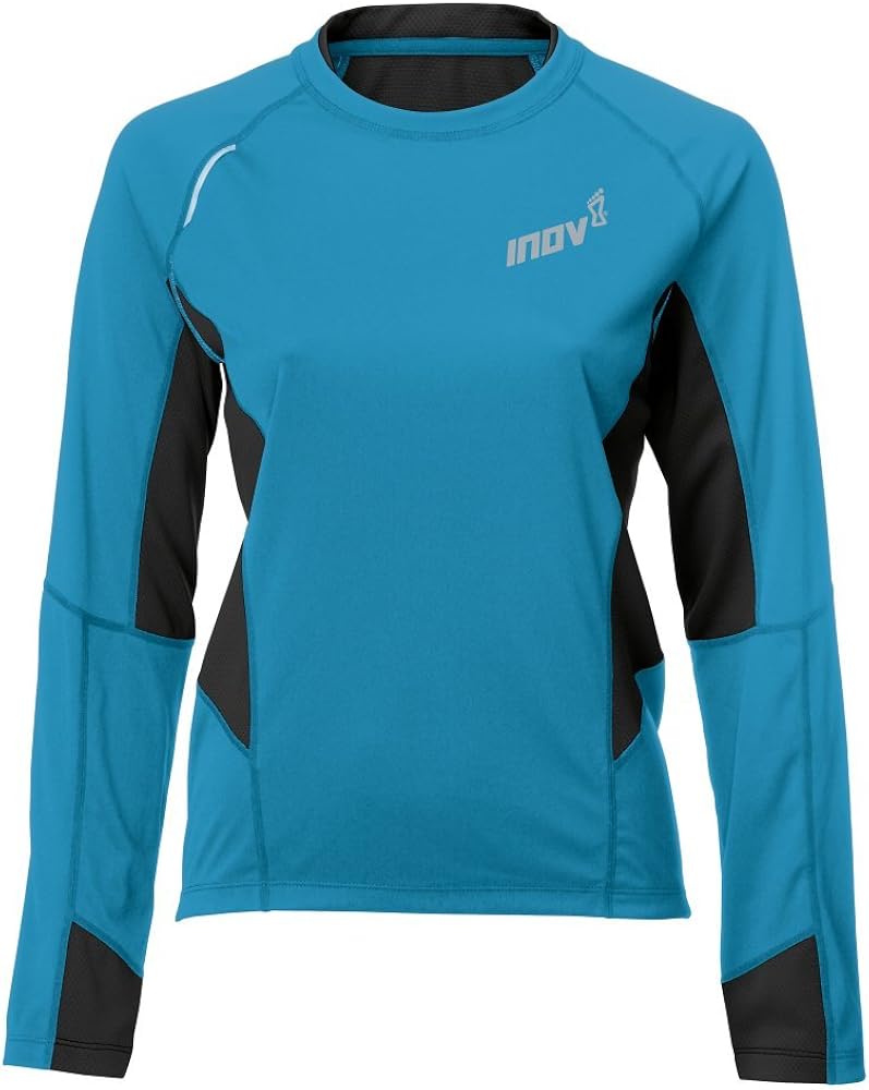 inov8 Base Elite 130 Women's Long Sleeve Running Top Medium Blue