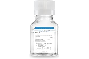 CryoKing Phosphate Buffered Saline 1X, PBS Buffer 0.1um Filtration, 7.4pH, Sterilize, 1X Concentrate, Reay to use Buffer for Laboratory, 100ml/Bottle