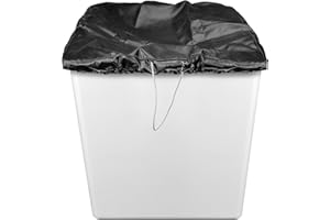 PLASTIC COMPOSITES CO Bucket Truck Parts HEAVY DUTY Elastic Banded Bucket Cover with Support Pocket, Fits 1.5 Man Bucket 28"x34" Edge to Edge
