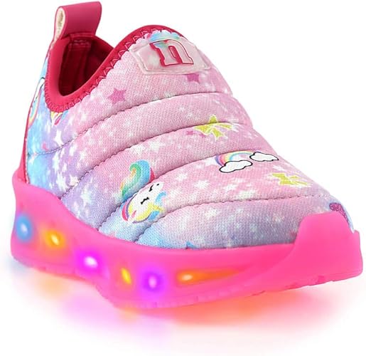 tenis de led unicornio