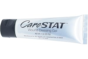 CareSTAT First Aid Kit Gel | 32 PPM Silver Healing Wound Dressing Solution | SilverSol Ag₄O₄ Nano Particles Up to 10x More Powerful Than Other Silver Products | 1 oz