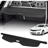 AUXMART Cargo Cover for Chevrolet Blazer 2019-2025 Cargo Rear Cover Trunk Retractable Shielding Shade for Chevrolet Blazer 2020 2021 2022 2023 2024