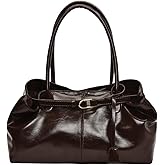 Floerns Women's PU Leather Handbag Underarm Top Handle Large Capacity Shoulder Bag