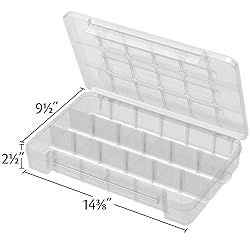 Akro-Mils 05905 Plastic Portable Parts Storage Case